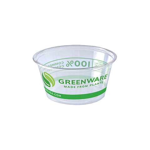 Greenware Portion Cups & Lids