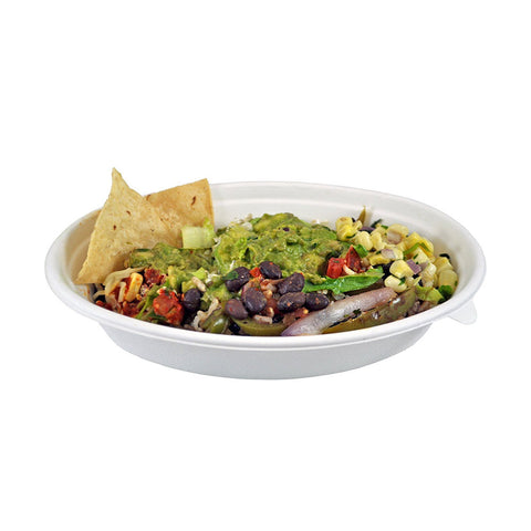 PrimeWare Oval Burrito Takeaway Bowls & Lids