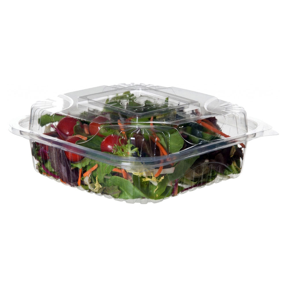 Eco-Products 8" Clear Hinged Clamshell Container – LetsGoGreen.biz