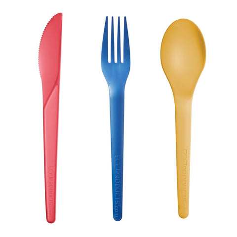 Eco-Products Compostable Color Cutlery