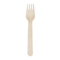 Eco-Gecko 6.5" Single Use Wooden Fork
