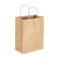 8" x 5" x 10" Kraft Shopping Bag w/ Twist Handle