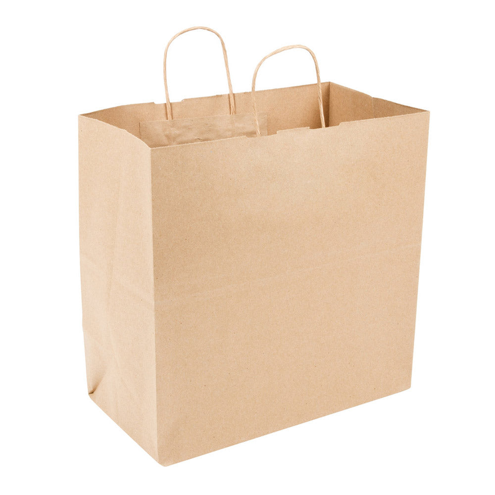 Twist Handle Brown Kraft Paper Bag