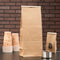 5 lb. Natural Kraft Resealable Coffee Bag with Ties