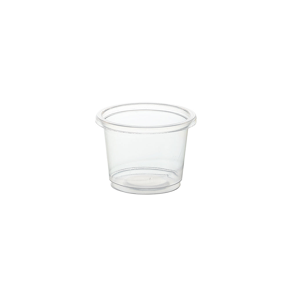 Greenware 1 oz. Clear Portion Cup – LetsGoGreen.biz