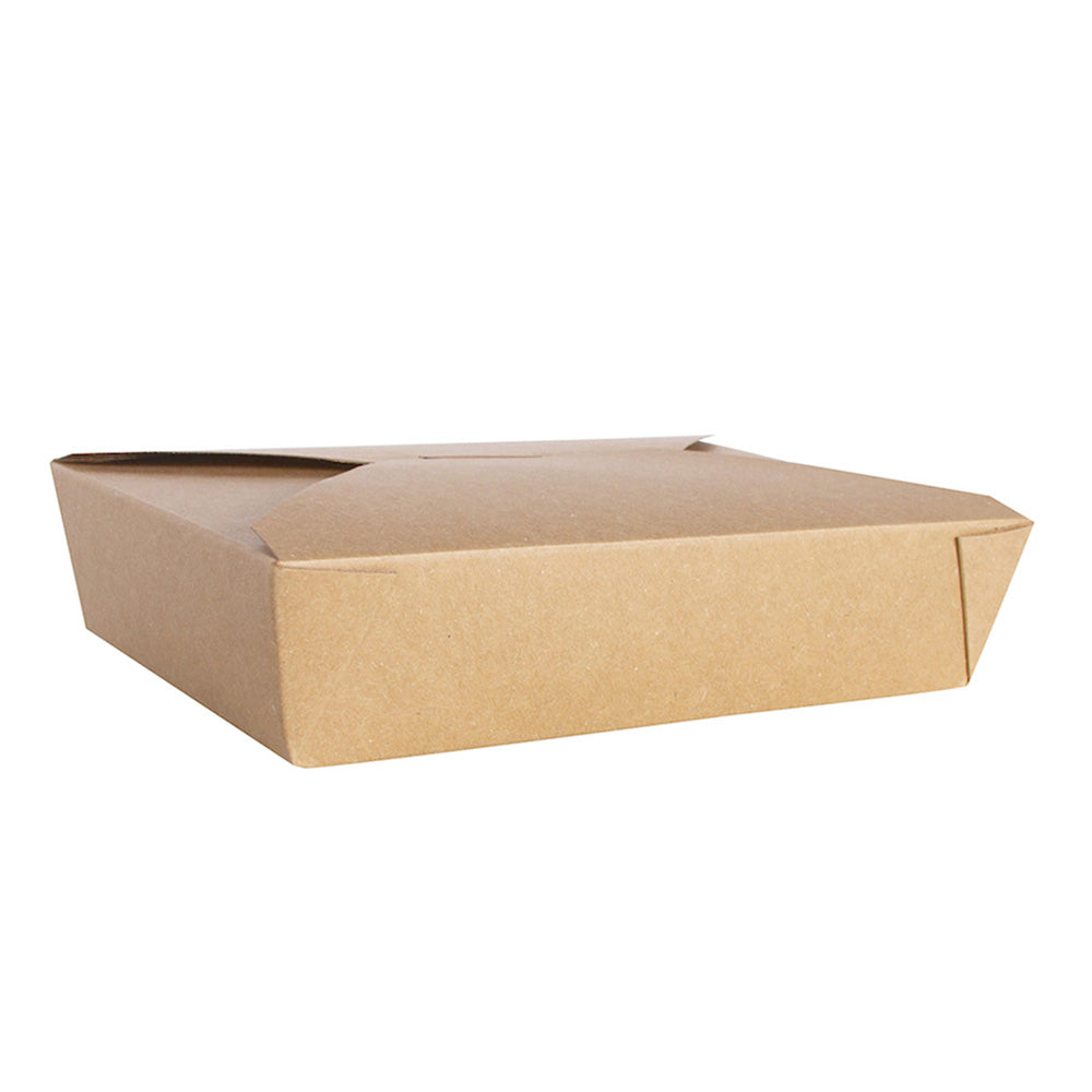 Microwavable Kraft Brown Take Out Boxes 112 oz (30 Pack) Disposable Food  Containers - Recyclable Cardboard Lunch Box - Take Out Containers  Disposable