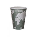 Eco-Products 12 oz. World Art Compostable Hot Cup