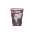 Eco-Products 8 oz. World Art Compostable Hot Cup