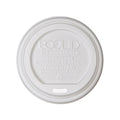 Eco-Products EP-ECOLID-W 10-20 oz. Compostable Hot Cup Lid