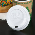 Eco-Products 8 oz. White Recycled Content ECOLID