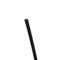 Eco-Products 5.75" Black UNWRAPPED Cocktail Straw