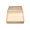 Verterra 6" x 8" Collapsible Balsa Wood To-Go Box